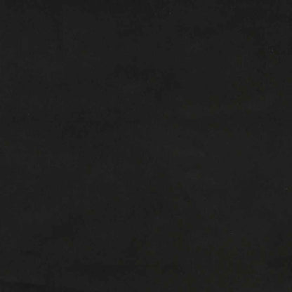 Fåtölj Svart Vilstol med fotpall sammet