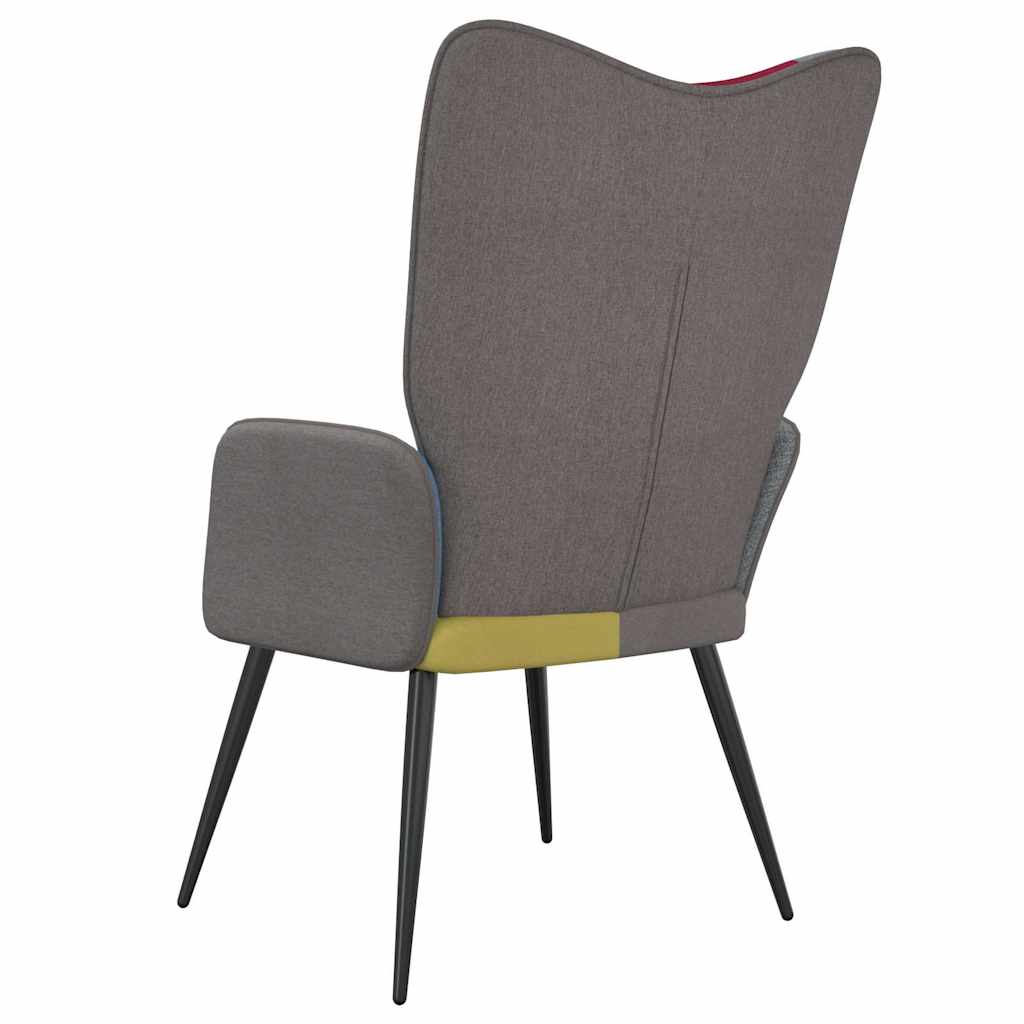 Fåtölj DIV. Vilstol tyg lapptäcke