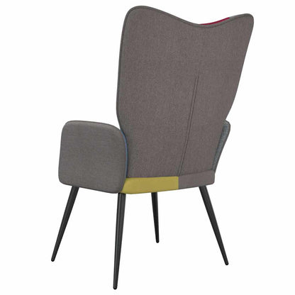 Fåtölj DIV. Vilstol tyg lapptäcke