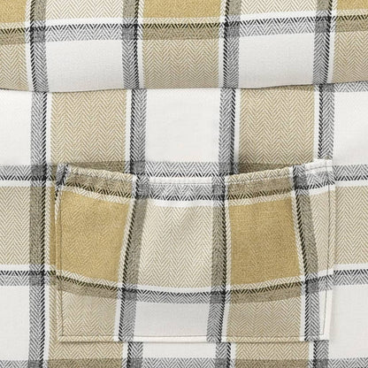 Fåtölj Grön Reclinerfåtölj tyg