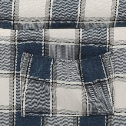 Fåtölj Blå Reclinerfåtölj tyg