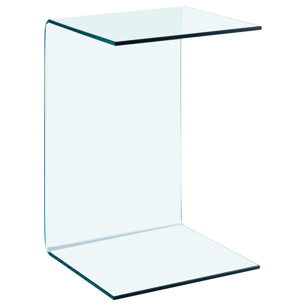 Sidobord DIV. 40x40x60 cm härdat glas