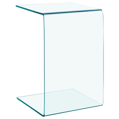 Sidobord DIV. 40x40x60 cm härdat glas