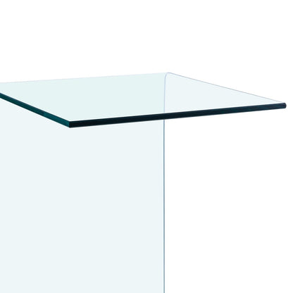 Sidobord DIV. 40x40x60 cm härdat glas