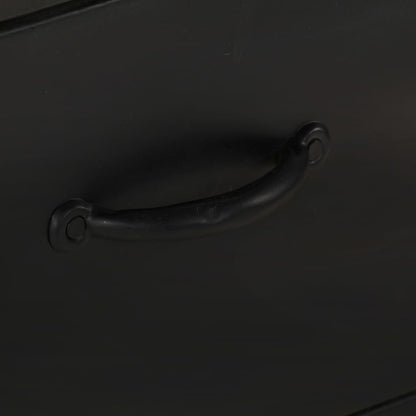 Skänk Trä med 6 lådor grovt mangoträ