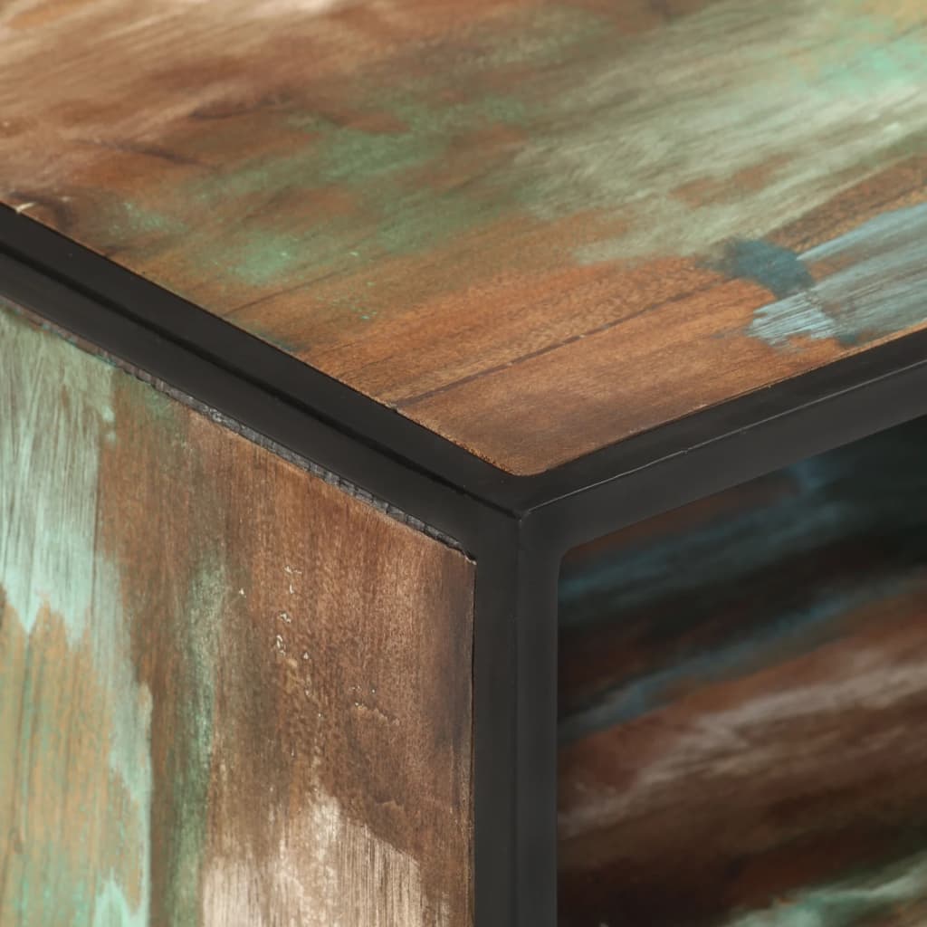 TV-Möbel Trä TV-Bänk 110x30x45 cm massivt återvunnet trä