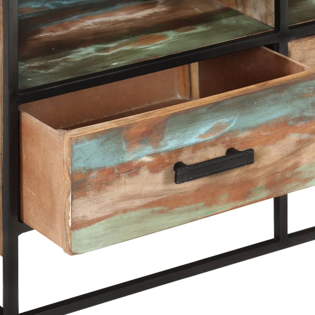 TV-Möbel Trä TV-Bänk 110x30x45 cm massivt återvunnet trä