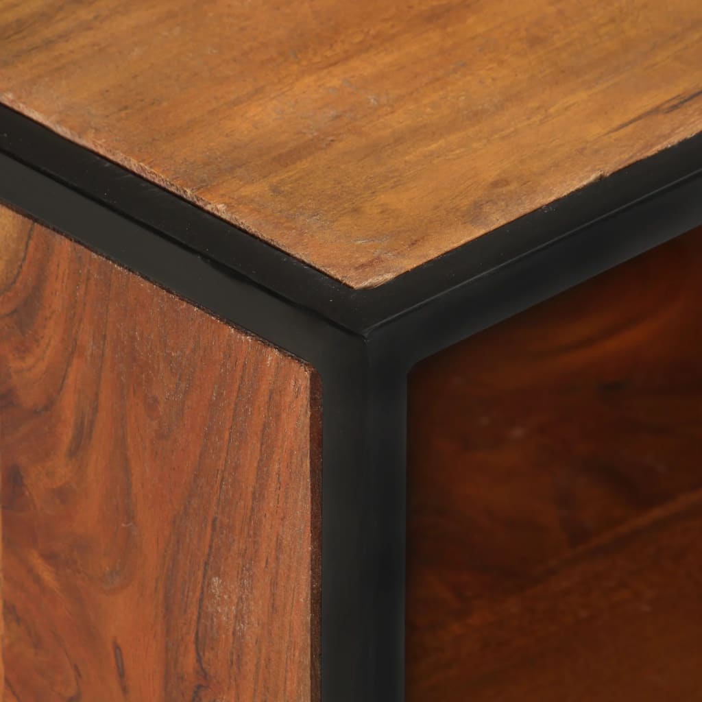 TV-Möbel Trä TV-Bänk 110x30x45 cm massivt akaciaträ