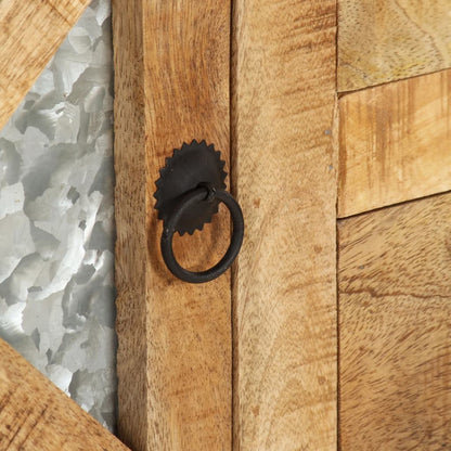 Skänk Trä 110x30x74 cm grovt mangoträ