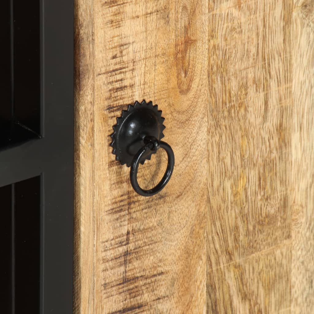 TV-Möbel Trä TV-Bänk 90x30x48 cm grovt mangoträ