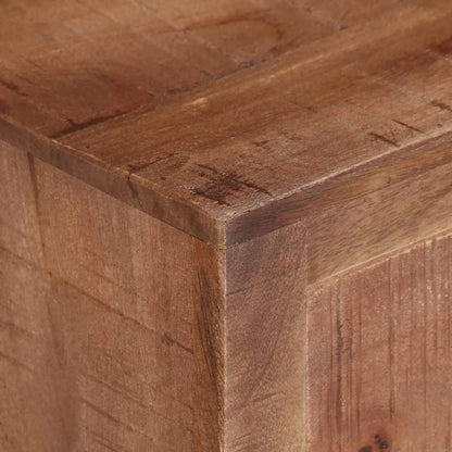 TV-bänk 110x30x40 cm grovt mangoträ