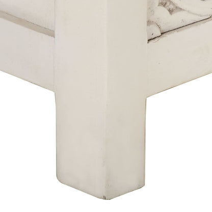 Förvaringsbänk 110x30x40 cm massivt akaciaträ