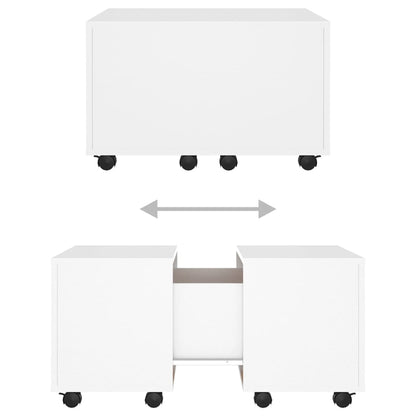 Soffbord Vit 60x60x38 cm