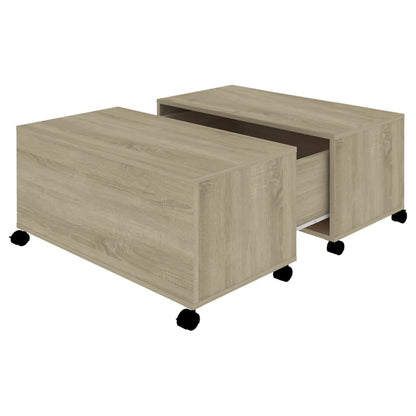 Soffbord Sonoma Ek 75x75x38 cm