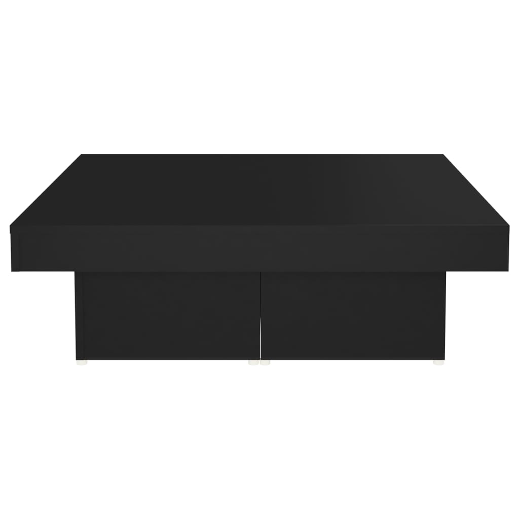 Soffbord Svart 90x90x28 cm