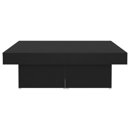 Soffbord Svart 90x90x28 cm