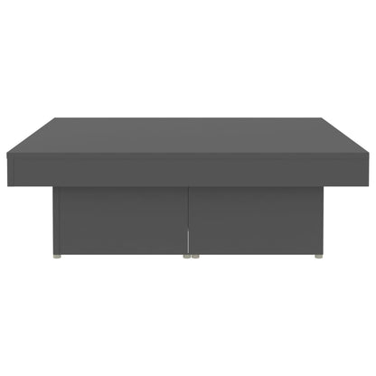 Soffbord Grå 90x90x28 cm