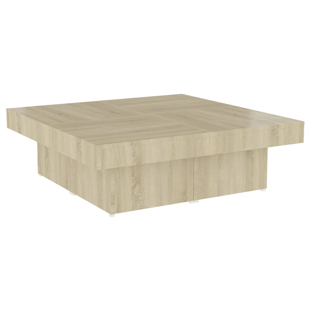 Soffbord Sonoma Ek 90x90x28 cm