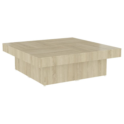 Soffbord Sonoma Ek 90x90x28 cm