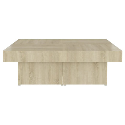 Soffbord Sonoma Ek 90x90x28 cm