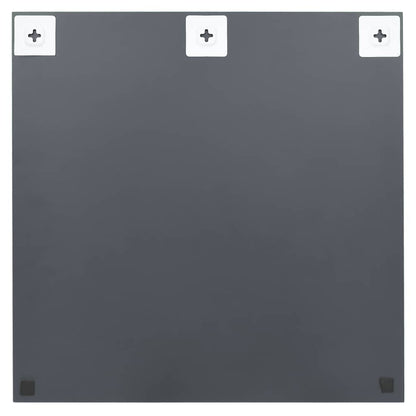 Väggspegel LED-belysning fyrkantig