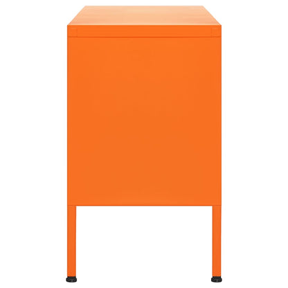 TV-Möbel DIV. TV-Bänk orange 105x35x50 cm stål