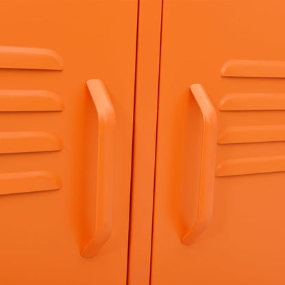 TV-Möbel DIV. TV-Bänk orange 105x35x50 cm stål