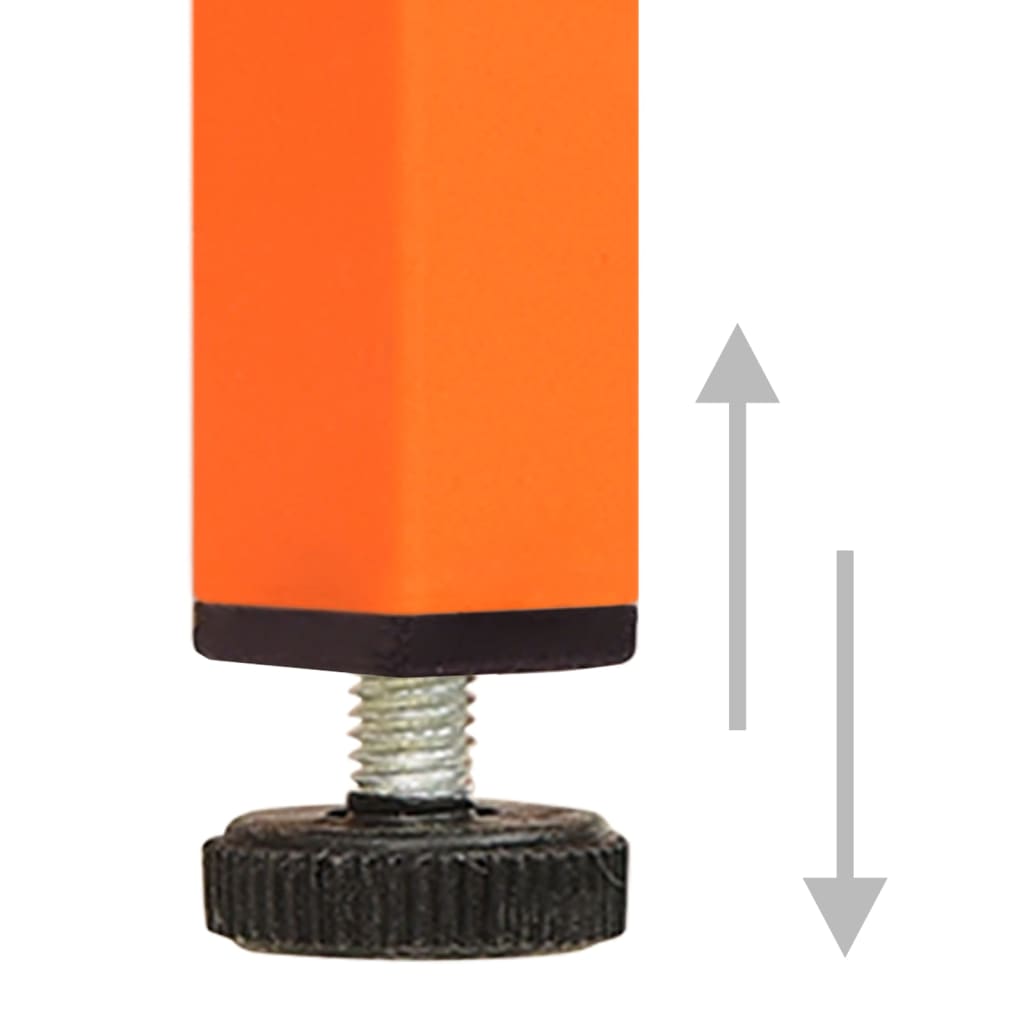 TV-Möbel DIV. TV-Bänk orange 105x35x50 cm stål