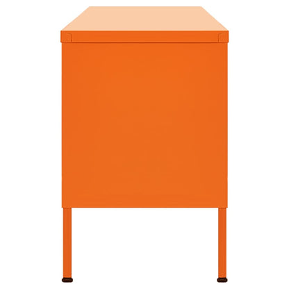 TV-Möbel DIV. TV-Bänk orange 105x35x50 cm stål