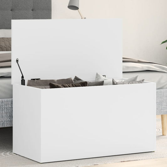 Förvaringskista Vit 84x42x46 cm