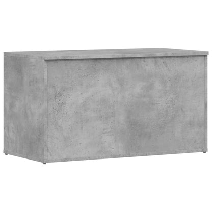 Förvaringskista Betonggrå 84x42x46 cm