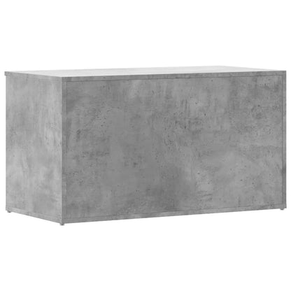 Förvaringskista Betonggrå 84x42x46 cm