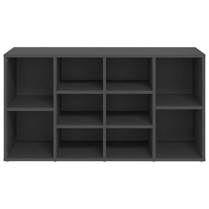 Skoställ Grå Skobänk 103x30x55 cm