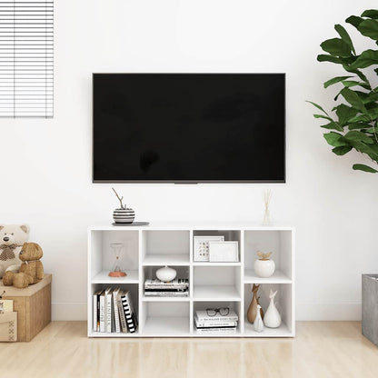 Skoställ Högglans Vit Skobänk 103x30x54,5 cm