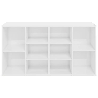Skoställ Högglans Vit Skobänk 103x30x54,5 cm