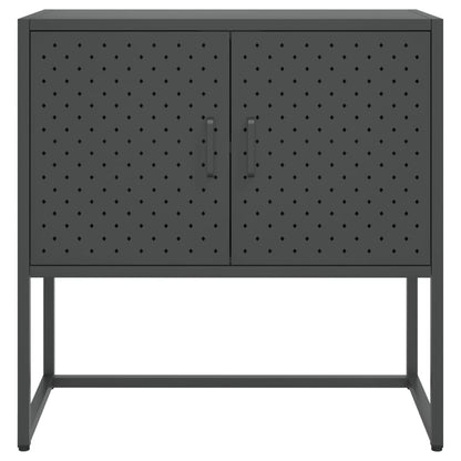 Skänk DIV. antracit 75x35x75 cm stål