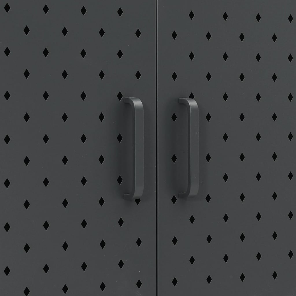 Skänk DIV. antracit 75x35x75 cm stål