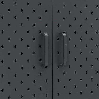 Skänk DIV. antracit 75x35x75 cm stål