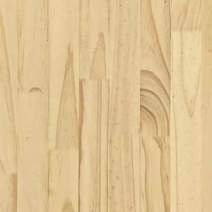 Sängbord 2 st 40x29,5x64 cm massiv furu