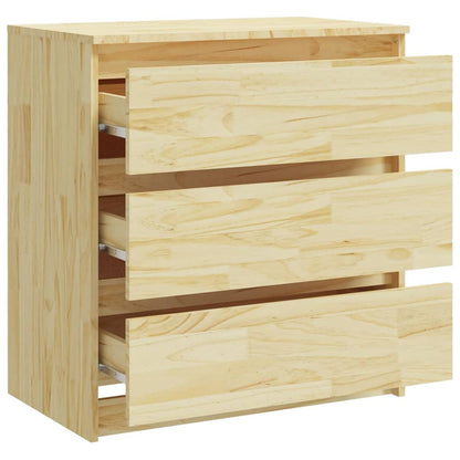 Sängbord Nattduksbord Trä 60x36x64 cm massiv furu
