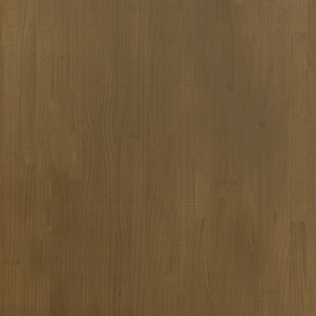 Sängbord Nattduksbord Honungsbrun 60x36x64 cm massiv furu