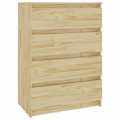 Skåp Trä 60x36x84 cm massiv furu