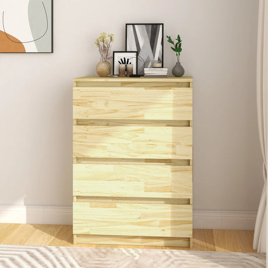 Skåp Trä 60x36x84 cm massiv furu