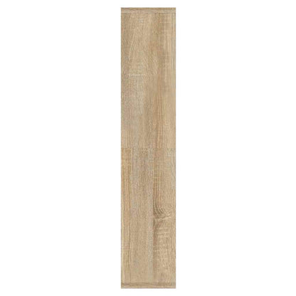 Badrumsspegel Spegelskåp LED Sonoma Ek 91x15x76,5 cm