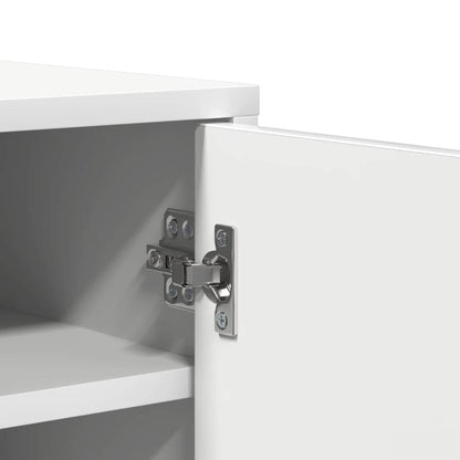 Skoställ Vit Skoskåp 60x35x70 cm