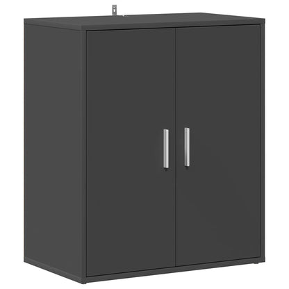 Skoställ Grå Skoskåp 60x35x70 cm