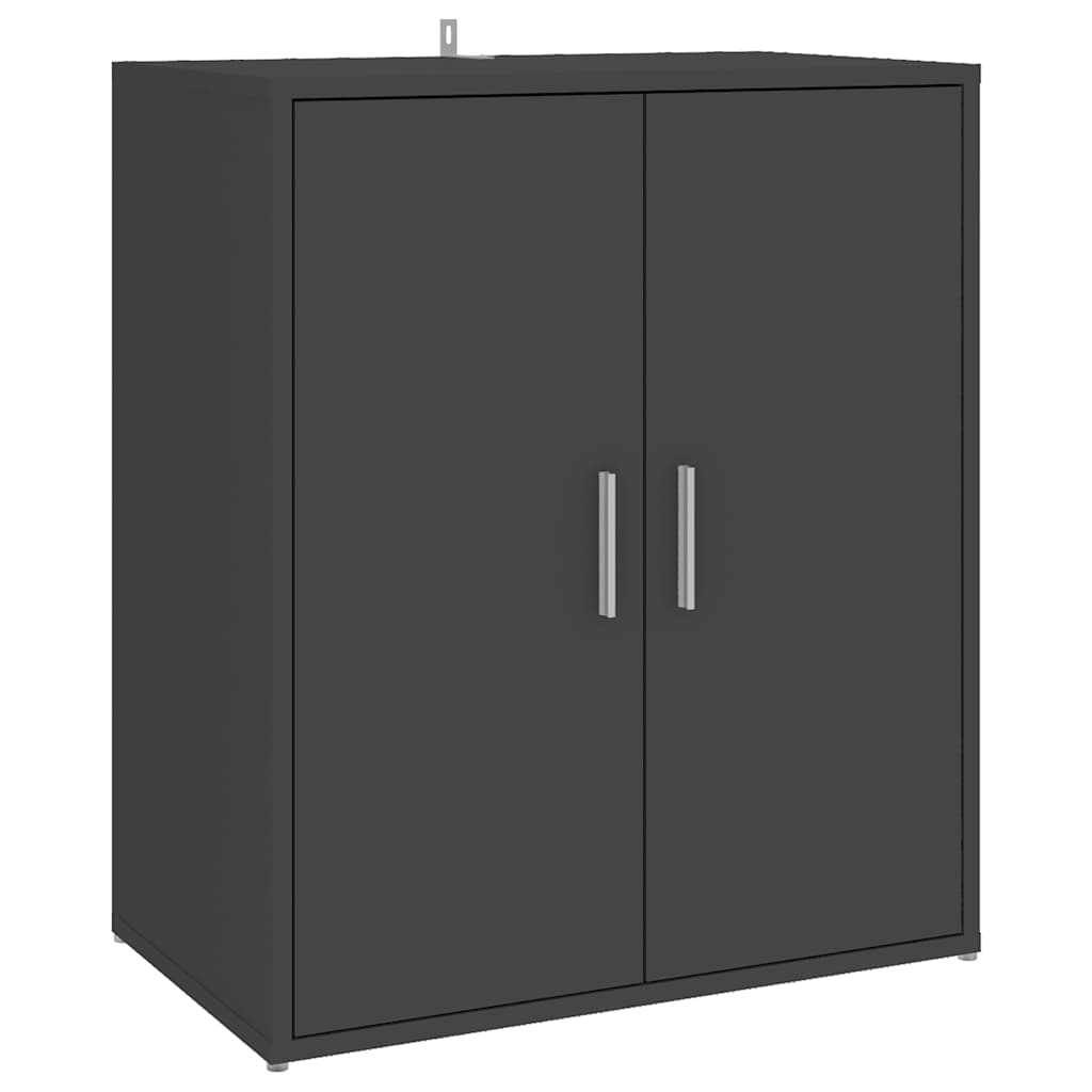 Skoställ Grå Skoskåp 60x35x70 cm