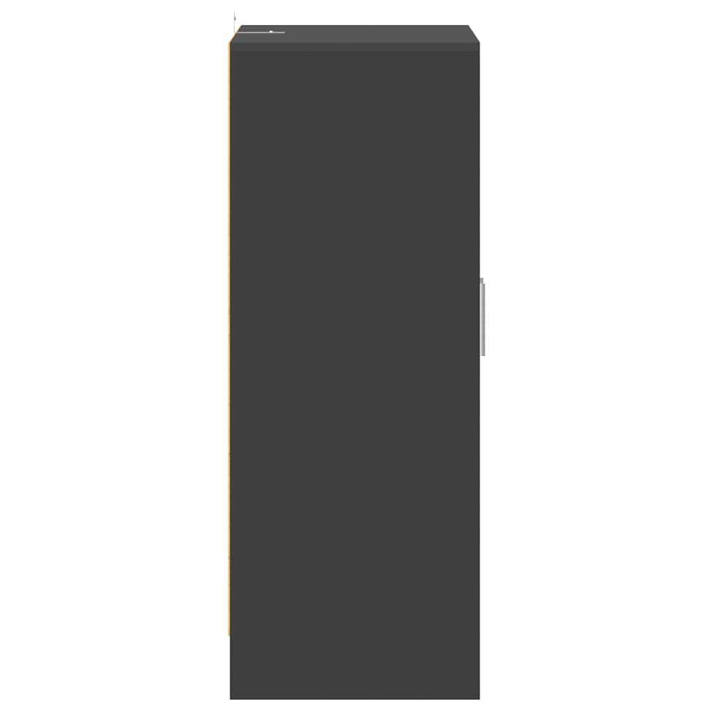 Skoställ Grå Skoskåp 60x35x92 cm