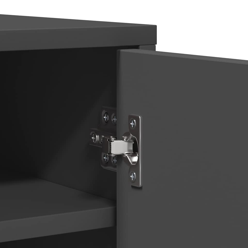 Skoställ Grå Skoskåp 60x35x92 cm