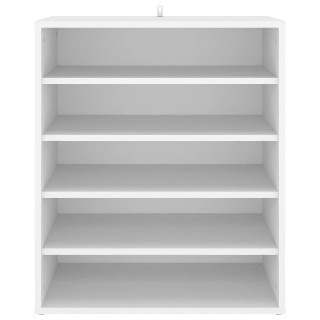 Skoställ Vit Skoskåp 60x35x70 cm